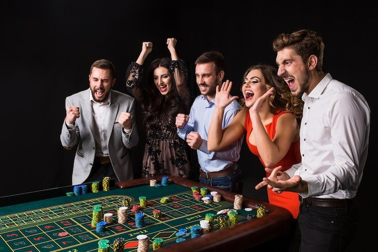 Caishen Wins live baccarat table with multiple camera angles and real-time player chat
